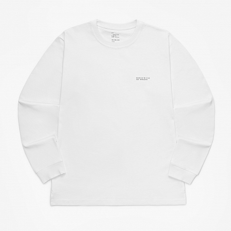 Longsleeve Tech Line White